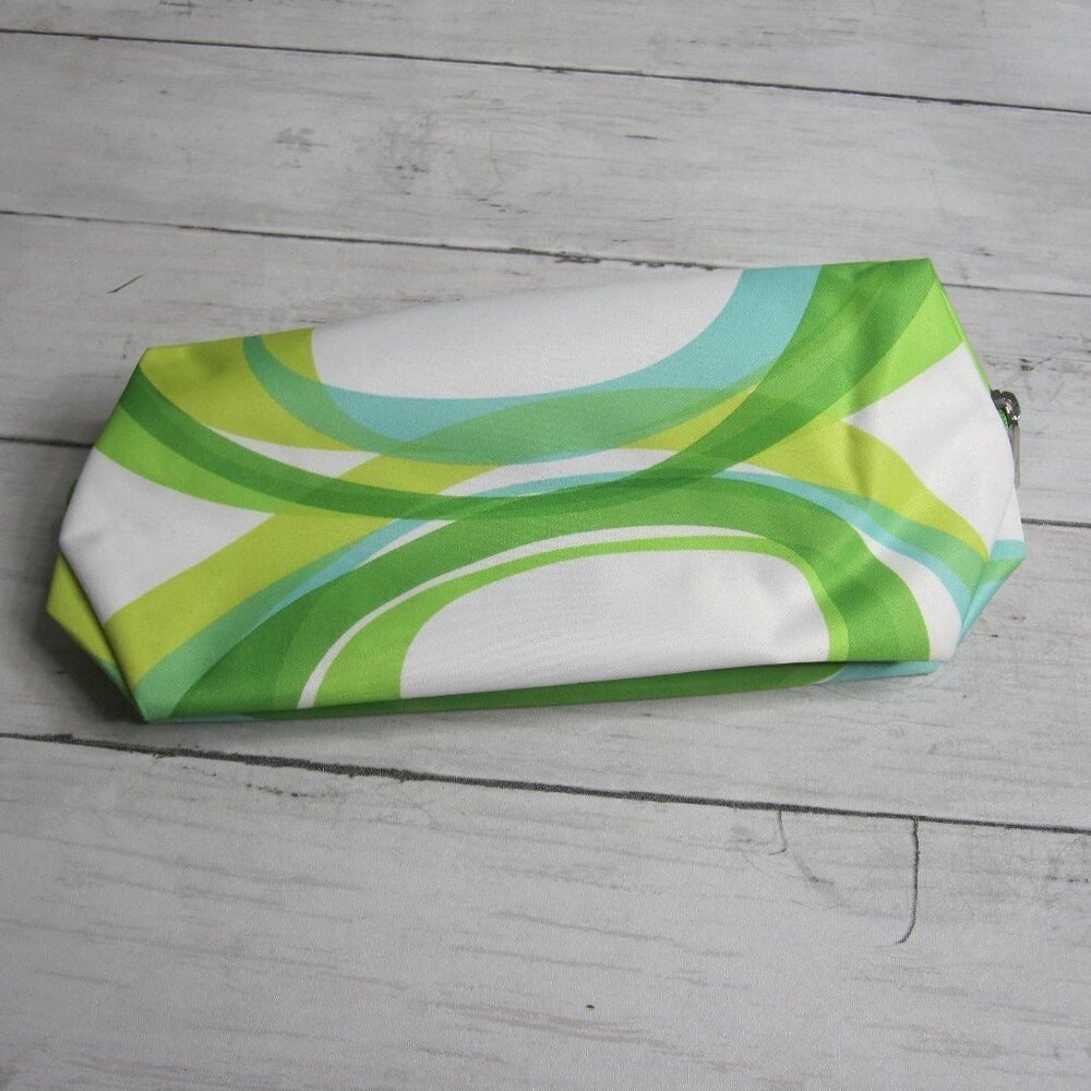 Clinique Cosmetic Makeup Bag Travel Pouch Zip